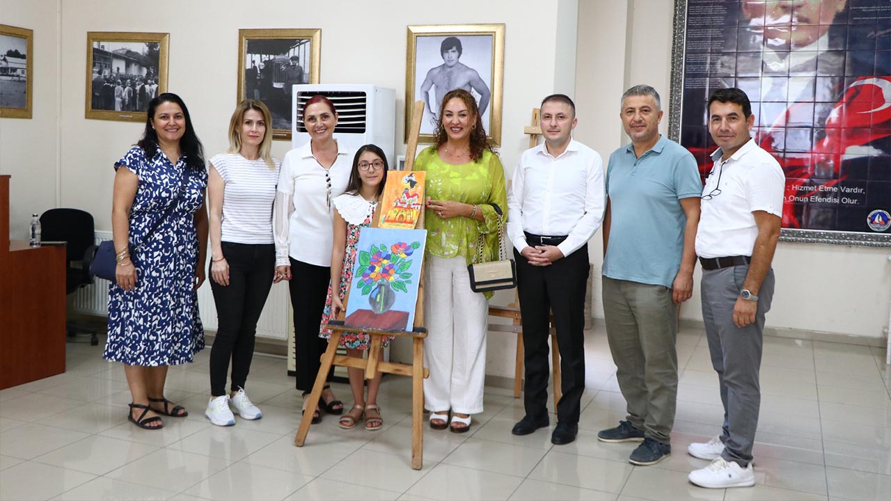 Yalova Ciftlikkoy Belediye Yaz Donemi Resim Kurs Eser (3)