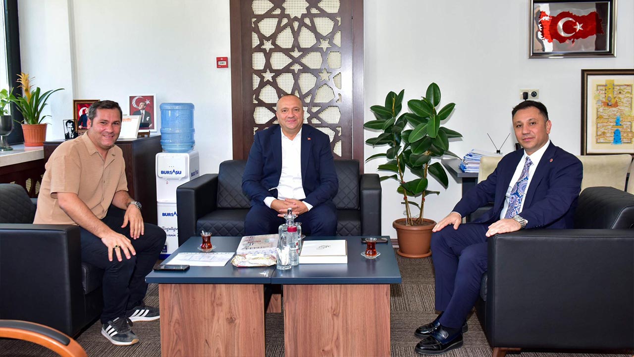 Yalova Cinarcik Belediye Baskan Bursa Su Kanalizasyon Buski Ziyaret (2)