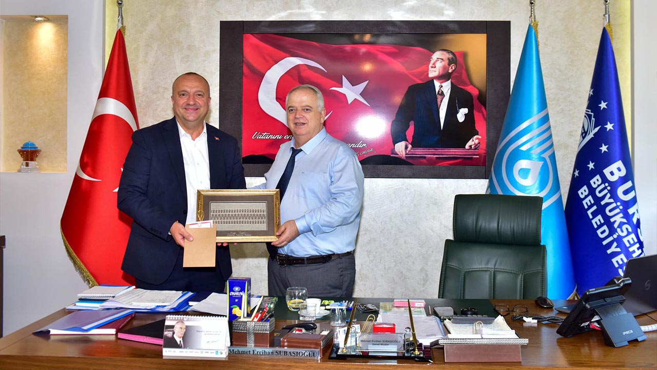 Yalova Cinarcik Belediye Baskan Bursa Su Kanalizasyon Buski Ziyaret (3)