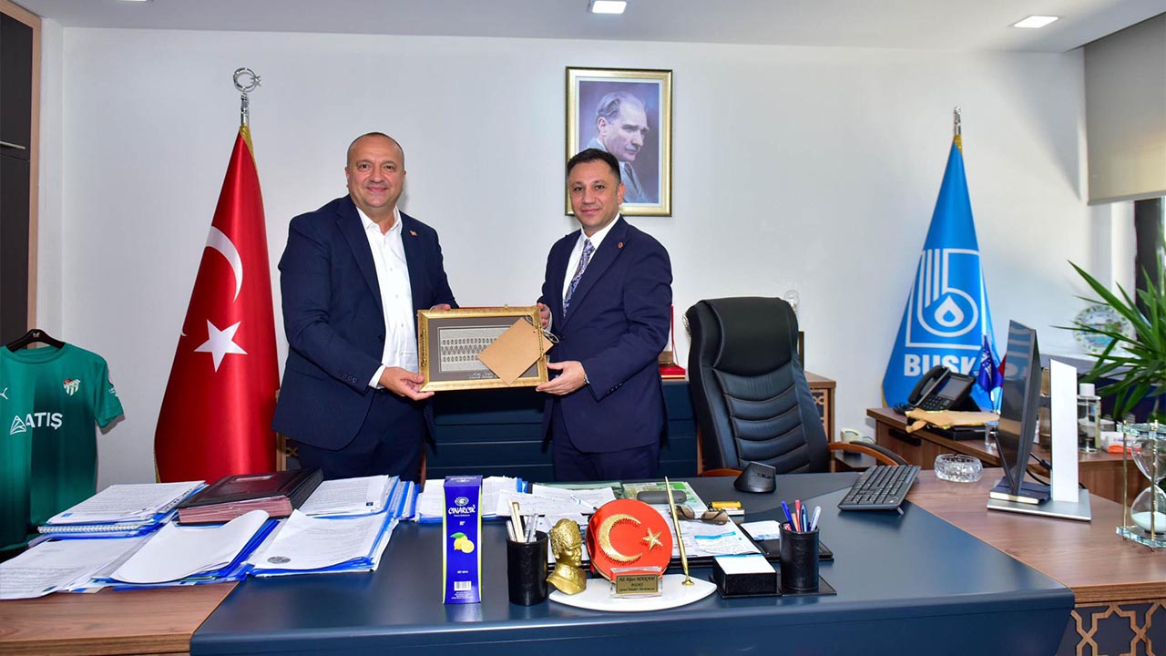 Yalova Cinarcik Belediye Baskan Bursa Su Kanalizasyon Buski Ziyaret (4)