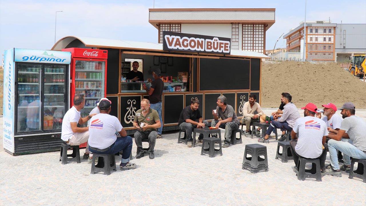 Yalova Organize Sanayi Bolge Vagon Kafe Acilis Haber (1)
