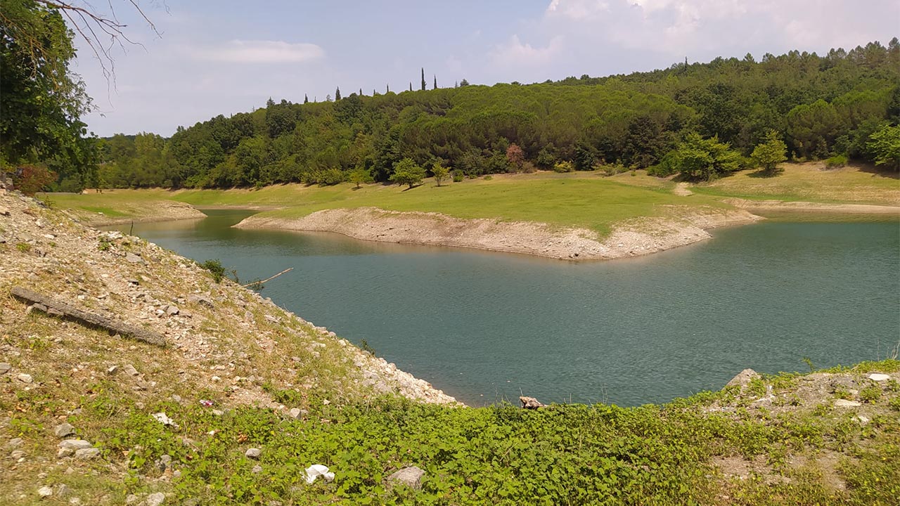 Yalova Termal Gokce Baraj Yaz Ayi Kuraklik Su Seviye Dusus (5)