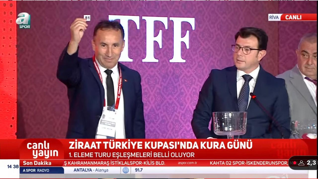 Yalova Ziraat Turkiye Kupa Rakip Nilufer Spor Futbol Kura Cekim (3)