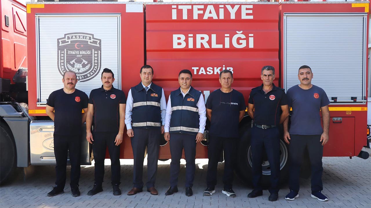 Başkan Canbay’dan İtfaiyecilere Teşekkür (1)
