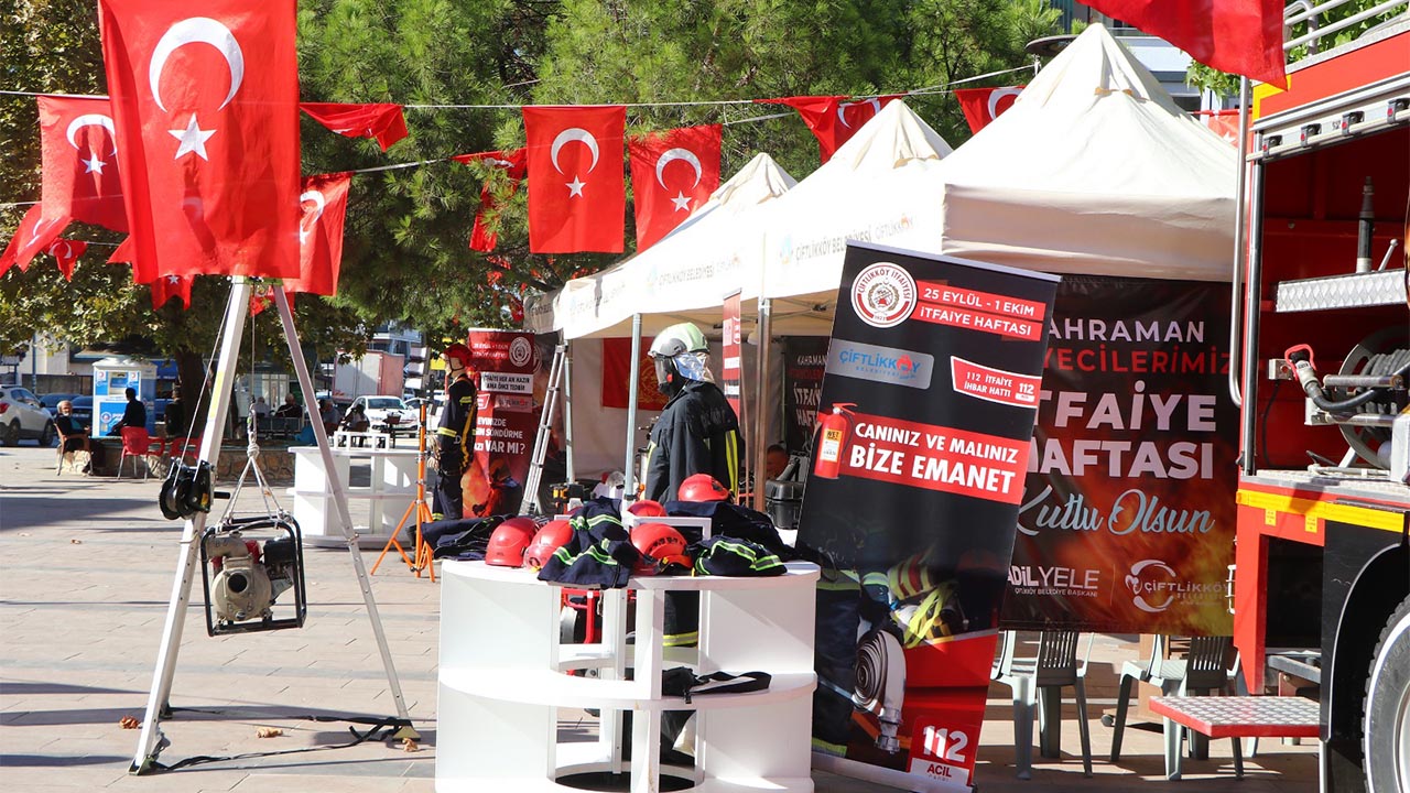 Çiftlikköy’de İtfaiye Haftası Etkinlikleri Başlıyor (1)