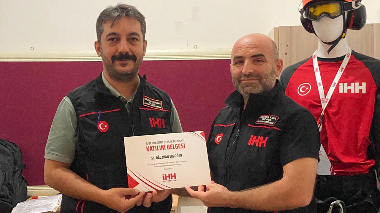 İhh Yalova Ekipleri 5. Ulusal Afet Tatbikatı Sertifikalarını Aldı (3)