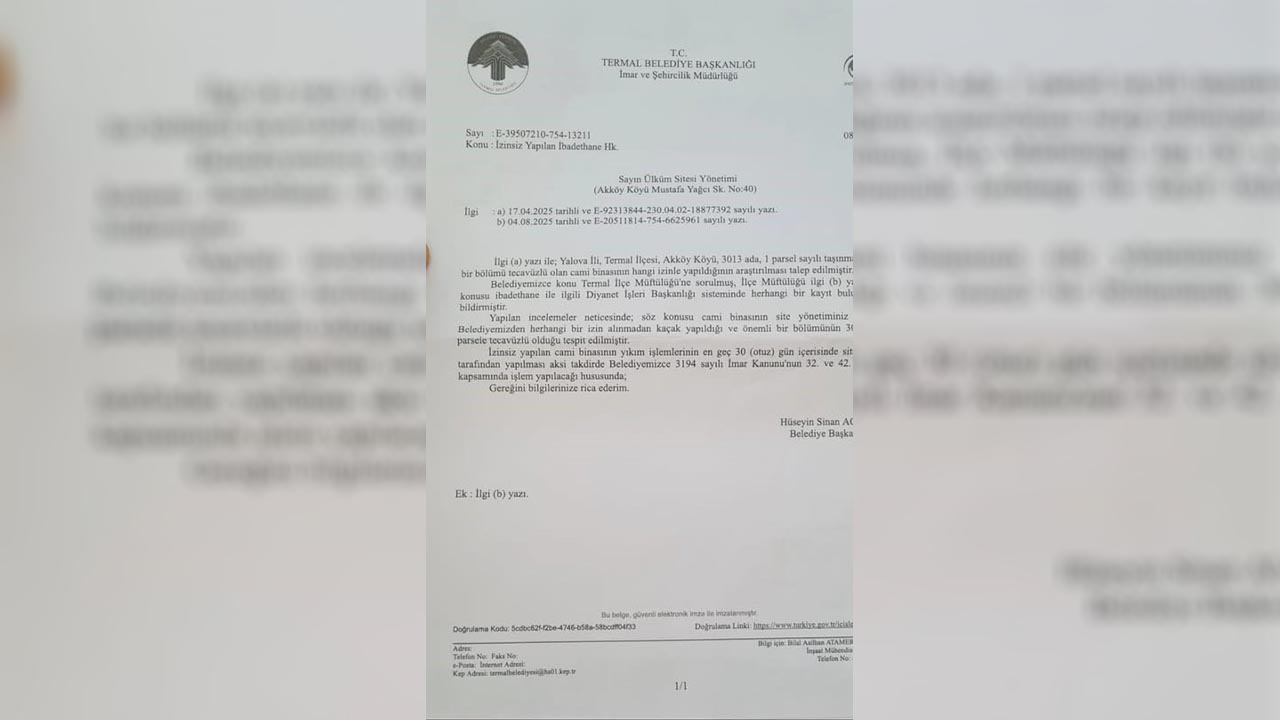 Yalova Arsa Sahis Arazi Cami Yikim Karar (6)