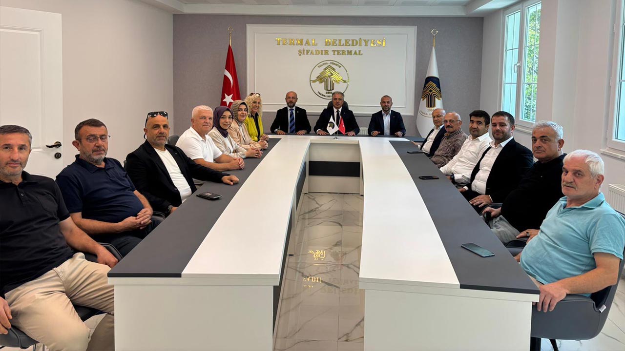 Yalova Ak Parti Termal Ilce Heyet Gorusme Belediye Baskan Ziyaret (3)