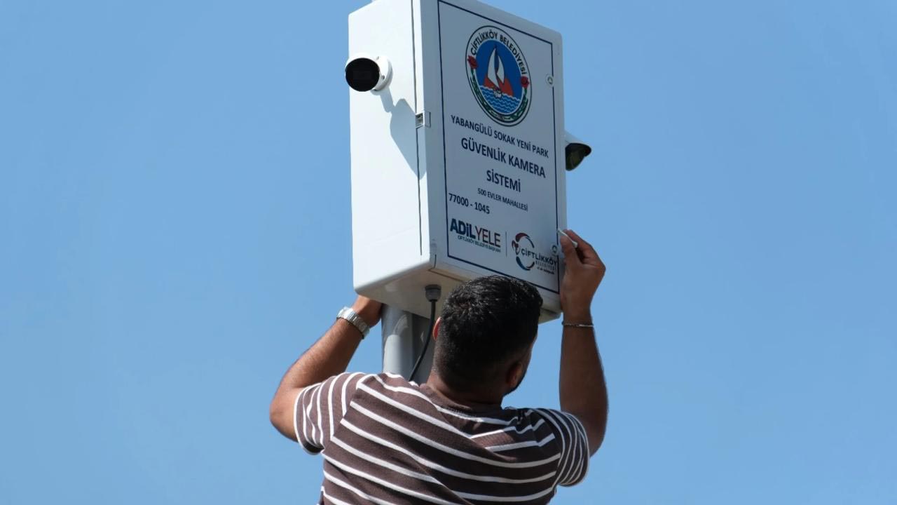 Yalova Ciftlikkoy Belediye Park Guvenlik Kamera Yenilenme (2)