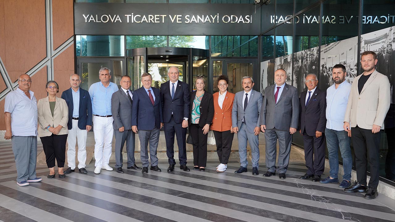 Yalova Iyi Parti Heyet Ytso Gorusme Ziyaret(2)