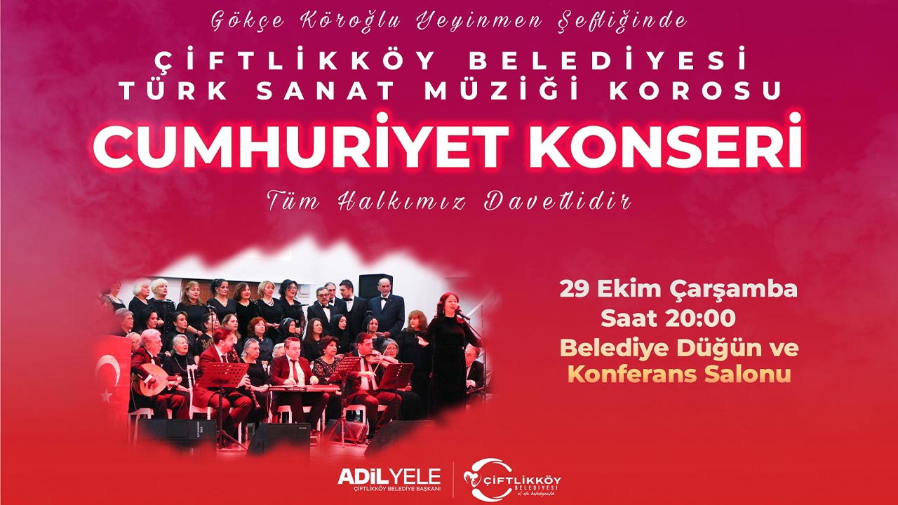Çiftlikköy’de Cumhuriyet Konseri Yapılacak (2)