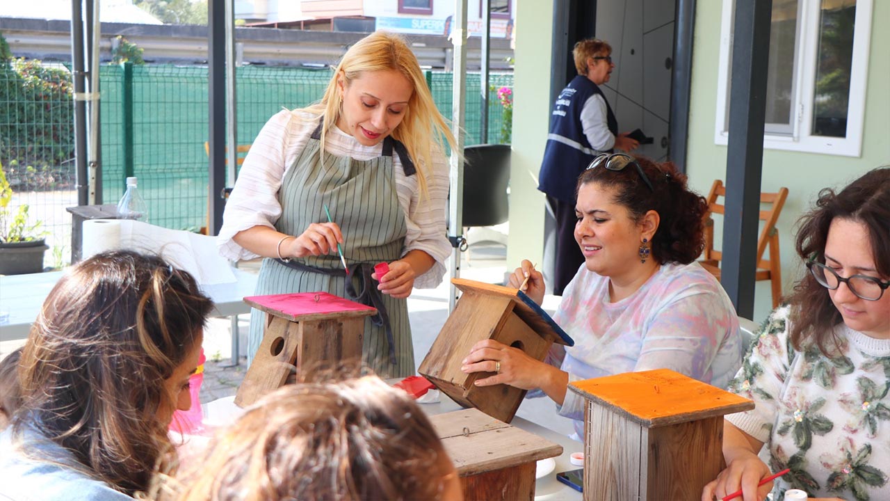 Çiftlikköylü Kadınlar İleri Dönüşüm Atölyesi’nde (2)