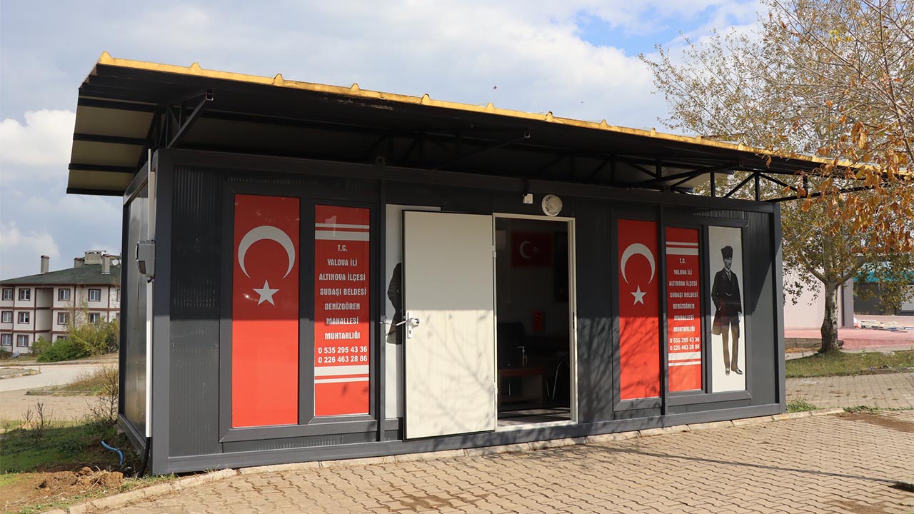 Denizgören Muhtarlığı Yeni Yerinde Hizmete Açıldı (1)