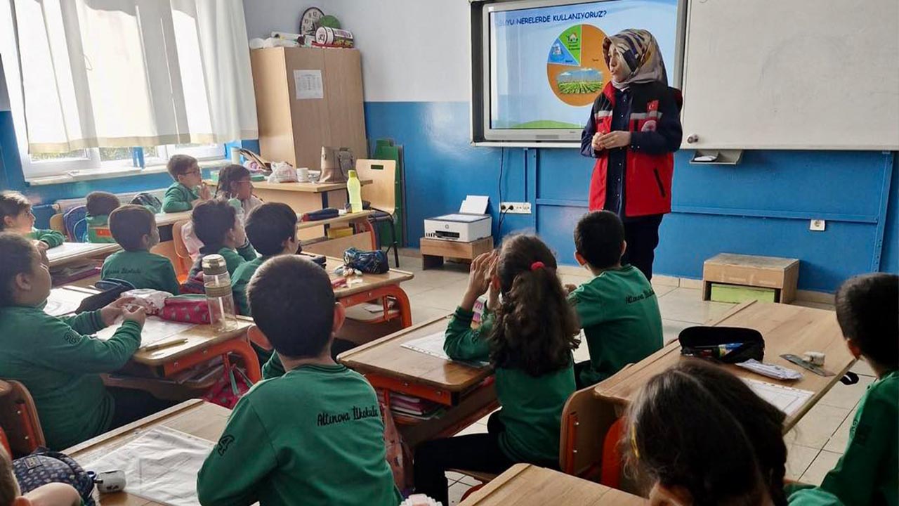 Yalova Altinova Il Tarim Milli Egitim Su Tasarrufu Cocuklara Seminer (2)
