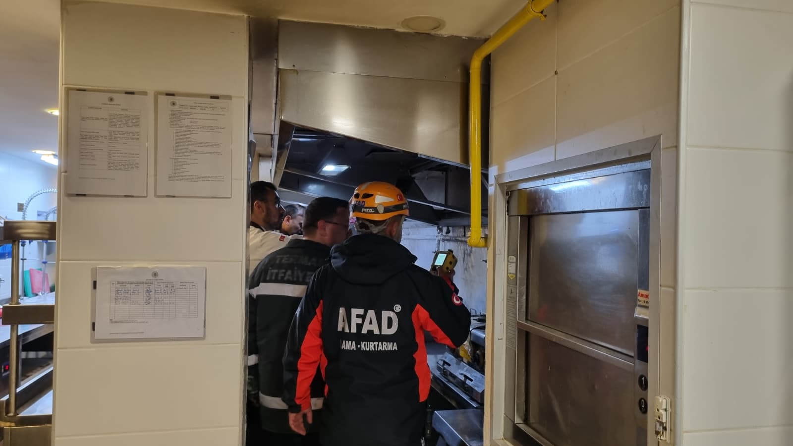 Yalova Termal Tbmm Otel Mutfak Yangin Afad (1)