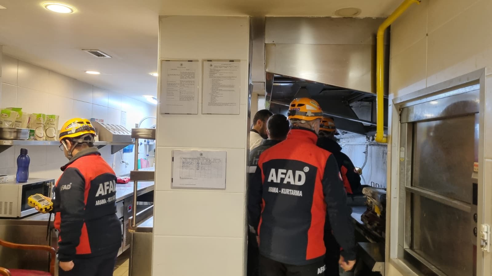 Yalova Termal Tbmm Otel Mutfak Yangin Afad (2)