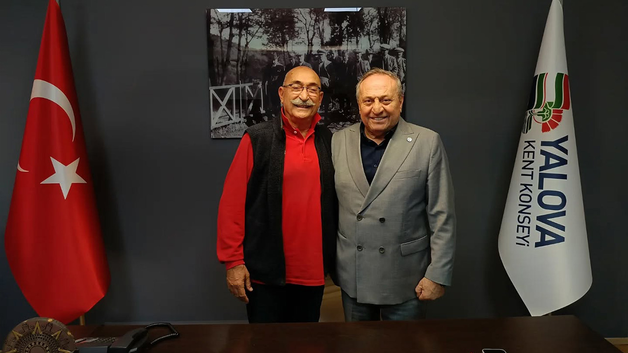 Osman Tanburacı’dan Kent Konseyi Başkanı Kenan Engin’e Ziyaret (2)