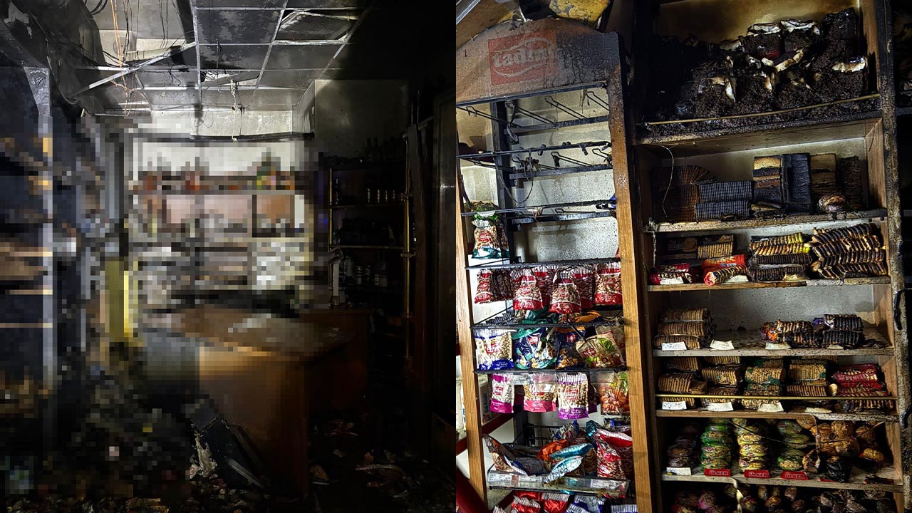 Yalova Cinarcik Tasliman Mahalle Tekel Bayii Aile Kundaklama Saldiri (3)