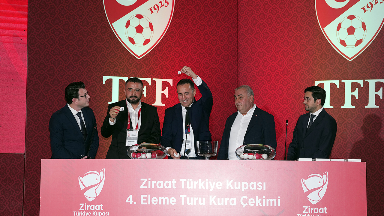Ziraat Türkiye Kupası 4. Eleme Turu Kura Çekimi Yapıldı (3)