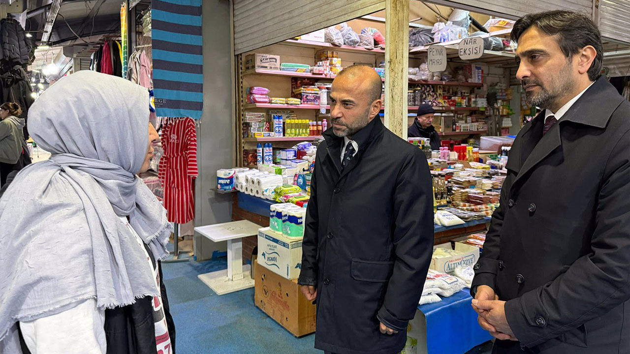 Ak Parti Yalova Teşkilatından Kapalı Pazaryeri Esnafına Ziyaret (3)
