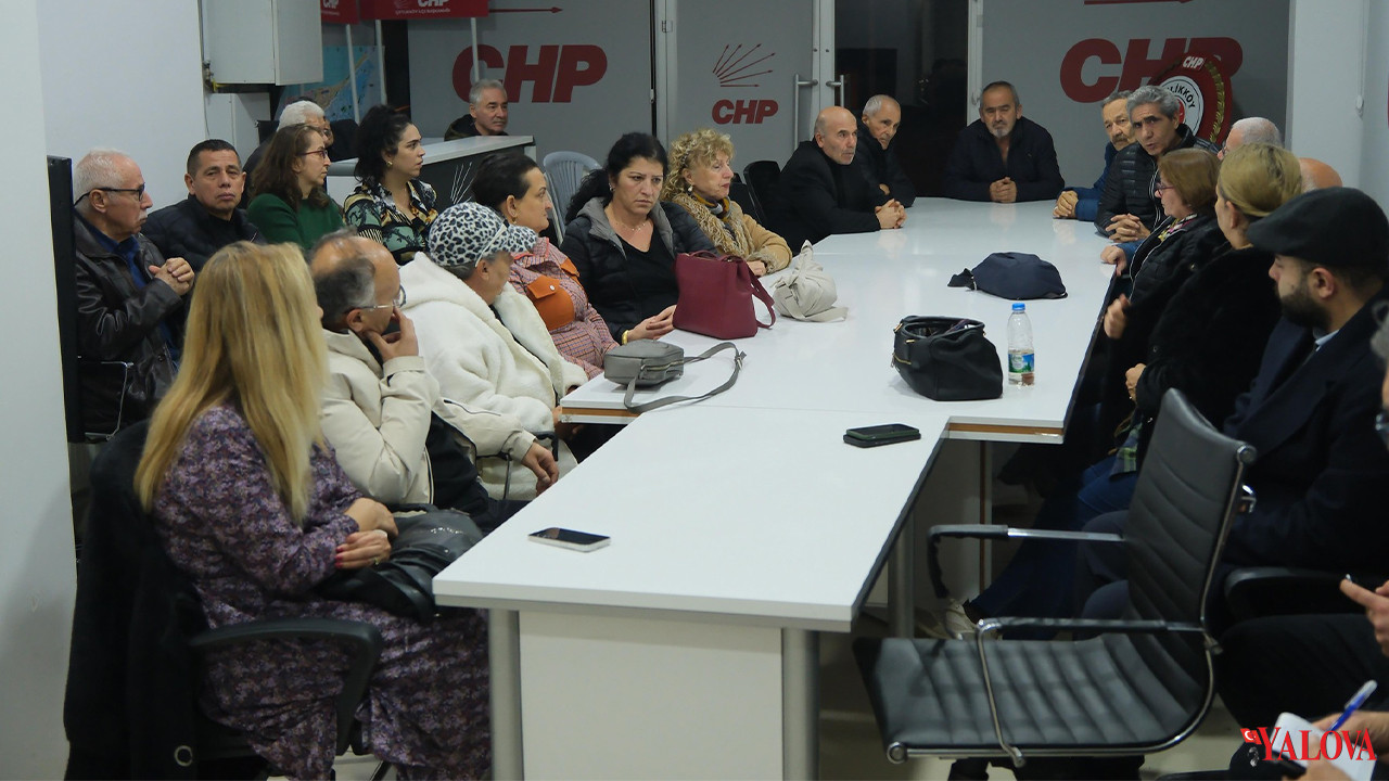 Chp Çiftlikköy İlçe Başkanlığı Üyeleriyle Bir Araya Geldi (2)