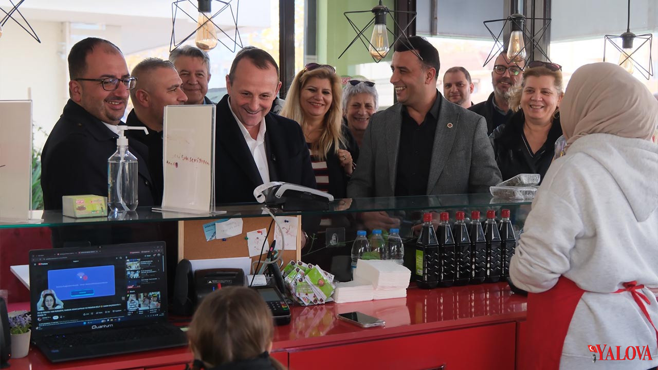 Chp Yalova İl Başkanı Doğancı’dan Çiftlikköy’de Esnaf Ziyareti (3)