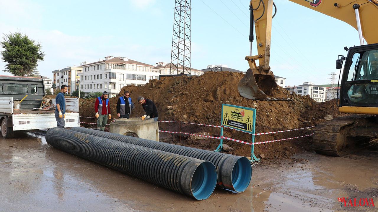 Çiftlikköy Belediyesi’nden Okullar Bölgesine Altyapı Takviyesi (3)