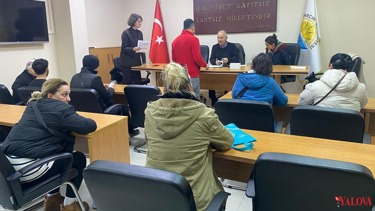 Çınarcık Belediyesi İstihdam Masası Çalışmalarına Hız Kesmeden Devam Ediyor (2)