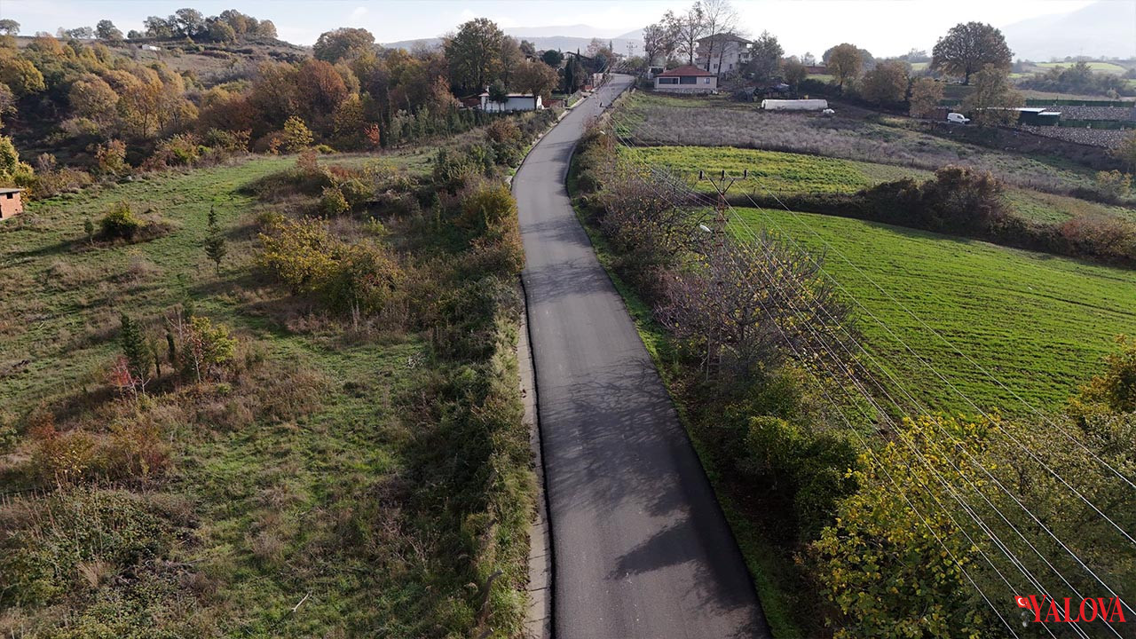 Safran Köyü Yolunda Sıcak Asfalt Haber (2)-1