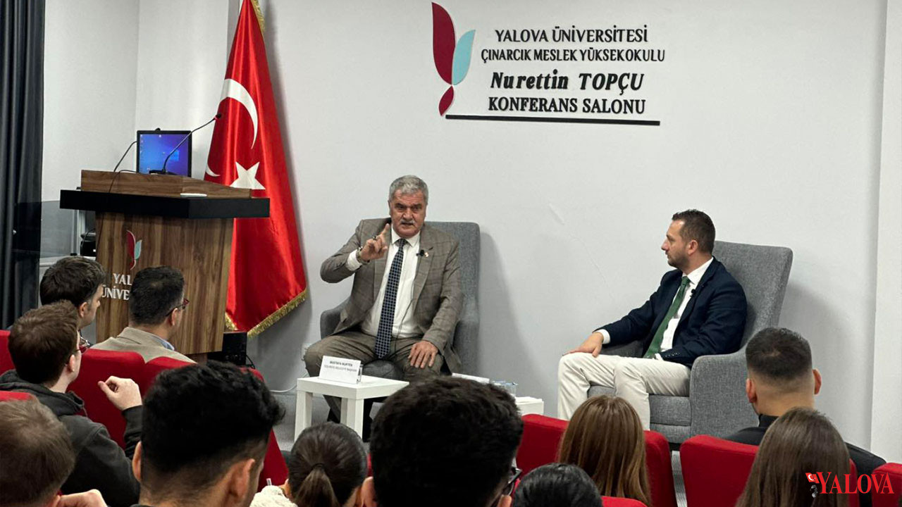 Teşvikiye Belediye Başkanı Nurten, Çınarcık Myo’nun “Çarşamba Sohbetleri”Ne Konuk Oldu (1)