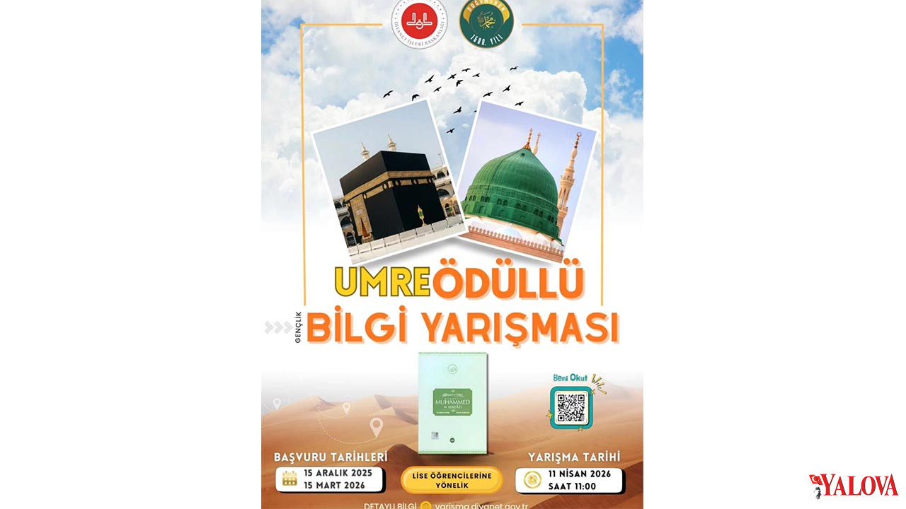Umre Ödüllü Gençlik Bilgi Yarışması Başvuruları Başladı (1)