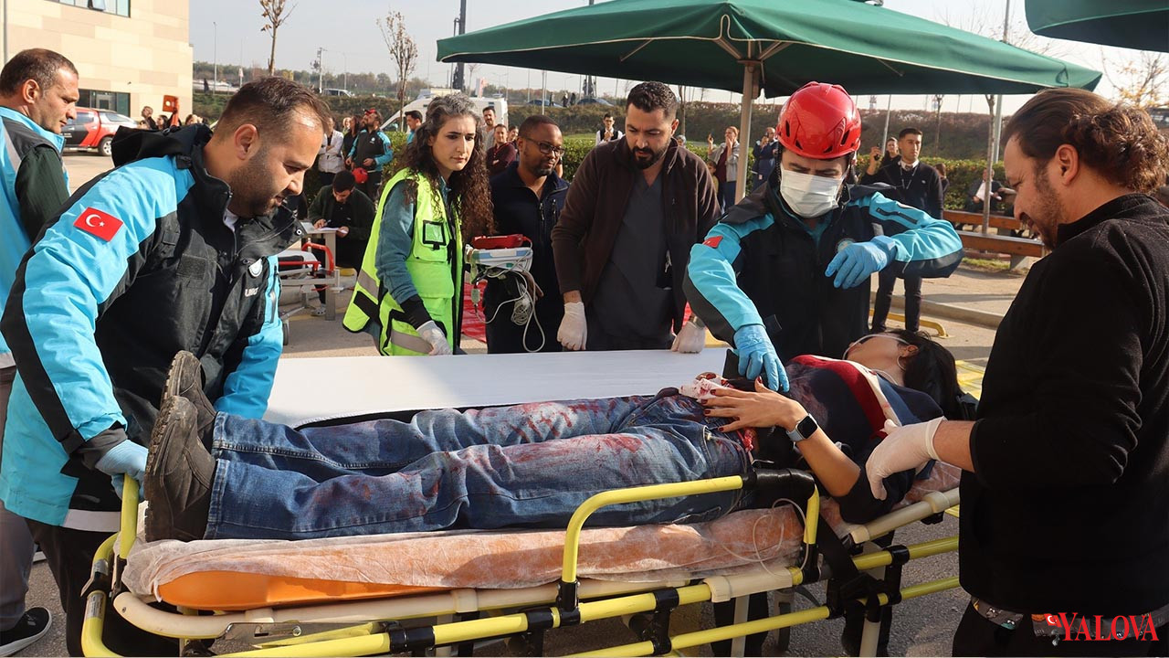 Yalova Bursa Sehir Hastane Acil Durum Plan Hap Yangin Tatbikat Esenkoy Deprem (3)