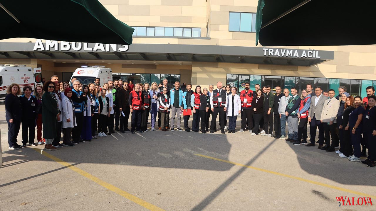 Yalova Bursa Sehir Hastane Acil Durum Plan Hap Yangin Tatbikat Esenkoy Deprem (4)