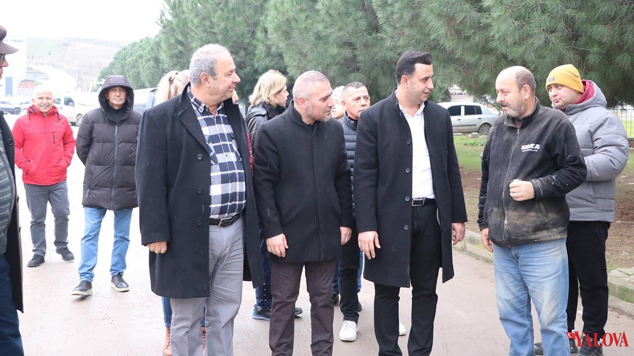 Yalova Chp Ciftlikoy Sanayi Sitesi Il Ilce Baskan Ziyaret (6)