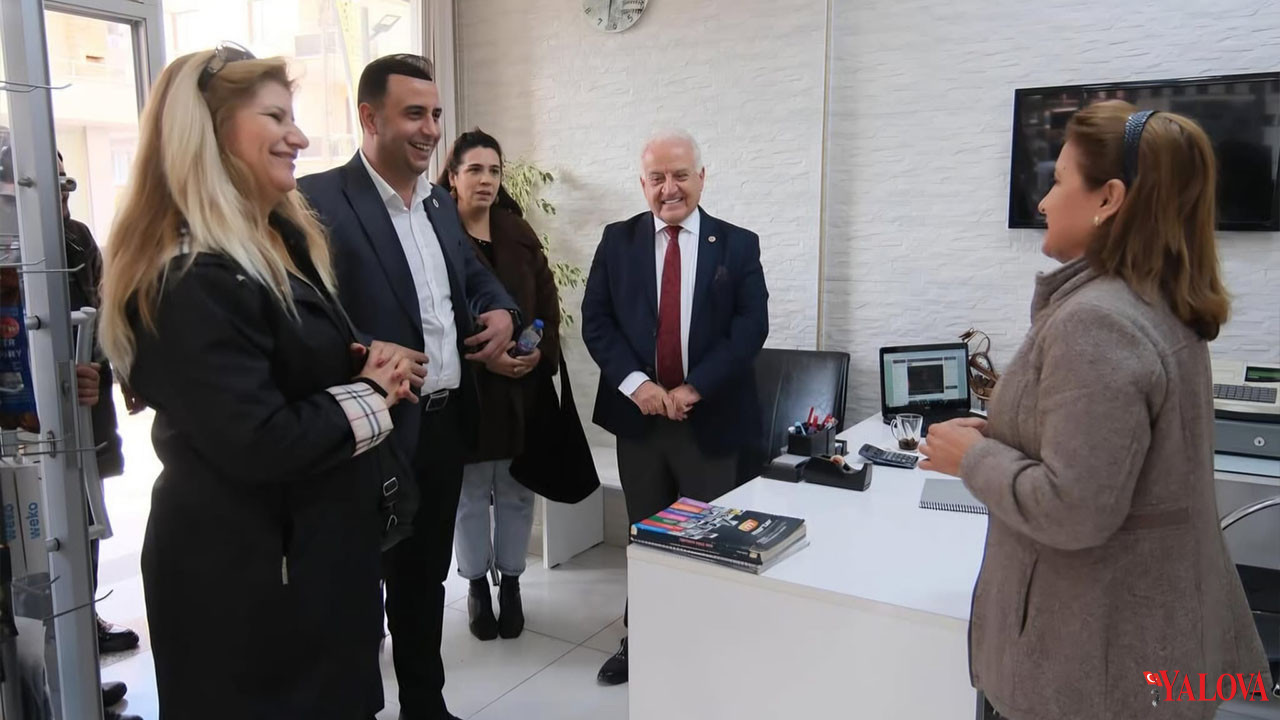 Yalova Chp Vekil Ciftlikkoy Belediye Ilce Baskan Esnaf Gorusme (1)