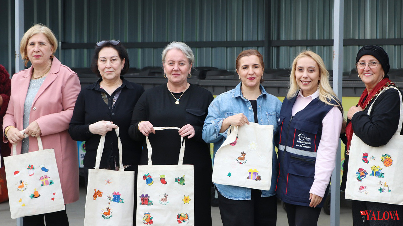Yalova Ciftlikkoy Belediyesi Sifir Atik Bez Atolye Kadin Calisma (2)