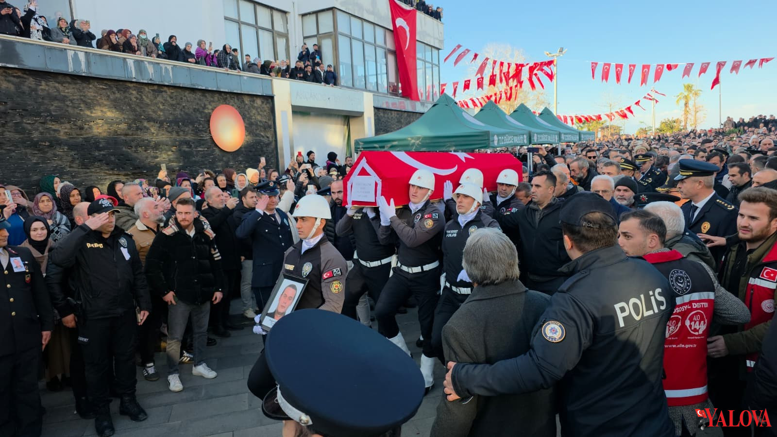 Yalova Duzce Deas Sehit Polis Memuru Cezane Defin (2)