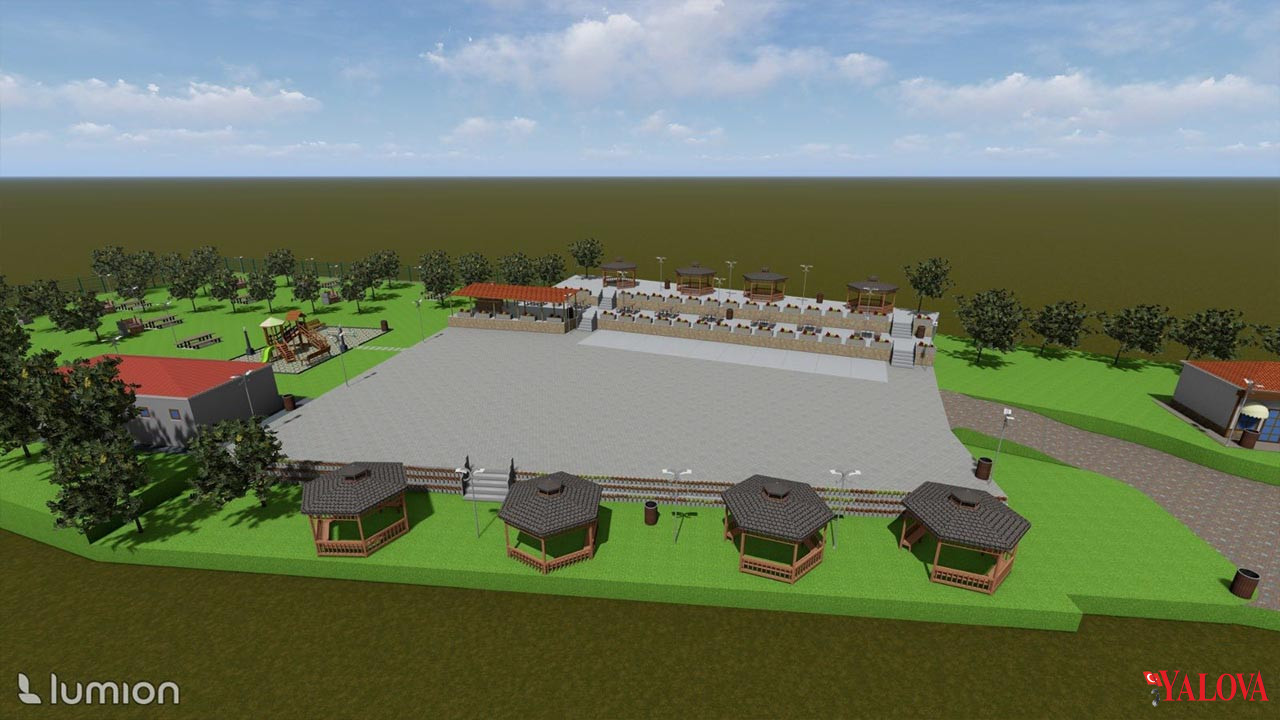 Yalova Il Genel Meclis Baskan Akkoy Mesire Alan Pazar Yeri Proje (2)