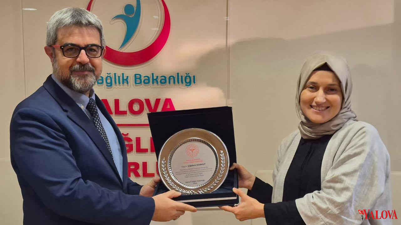 Yalova Il Saglik Mudur Destek Personel Baskan Veda Program (2)