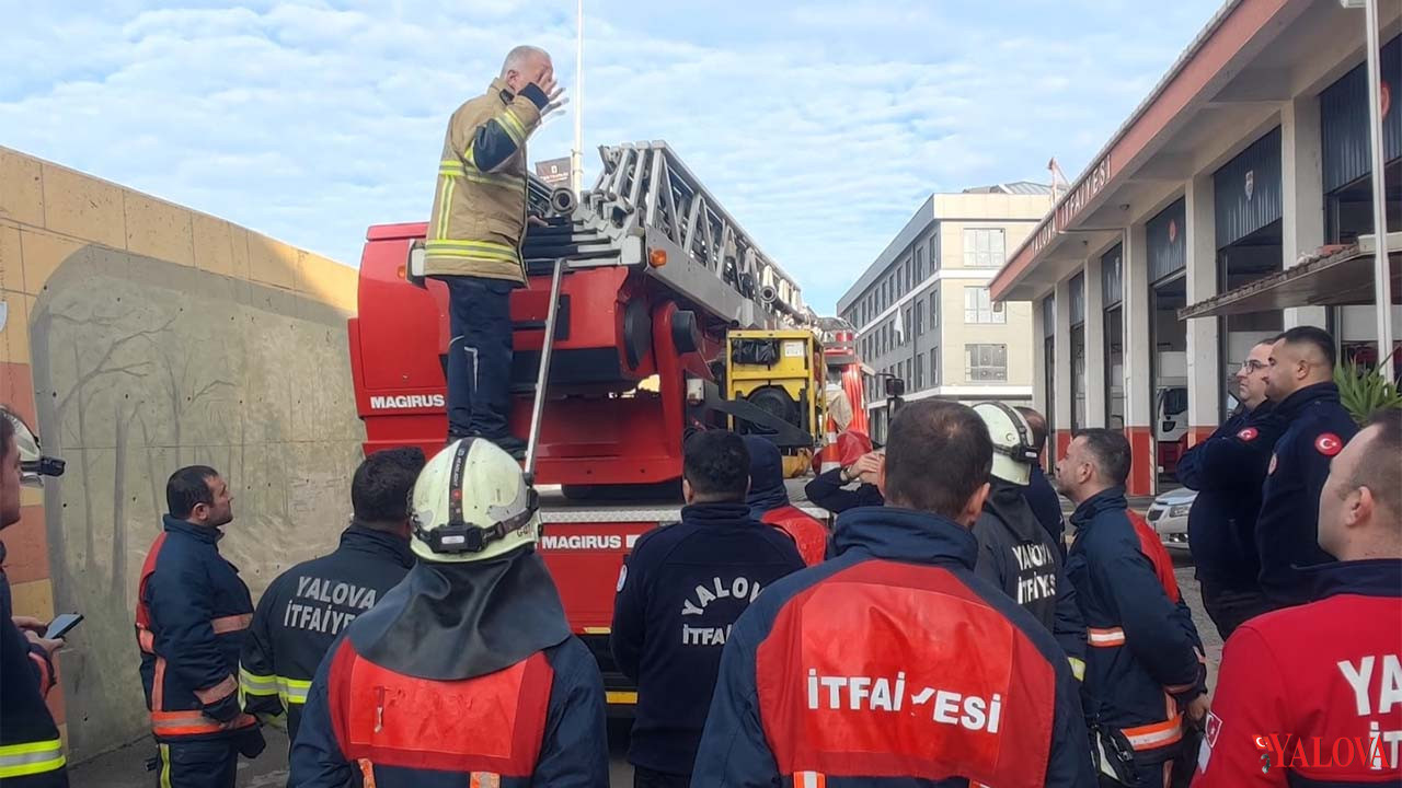 Yalova İtfaiyesi Eğitimlerle Gücüne Güç Katıyor (2)