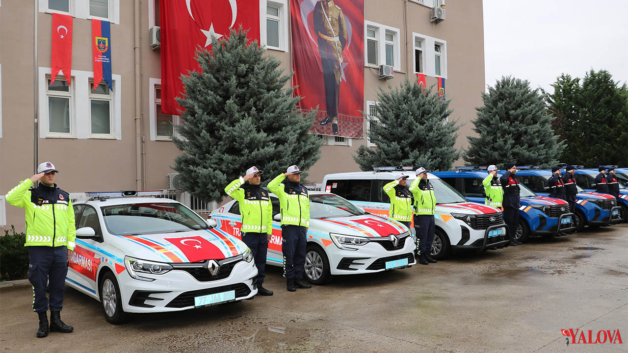 Yalova Jandarmasına 18 Yeni Araç Teslim Edildi (3)