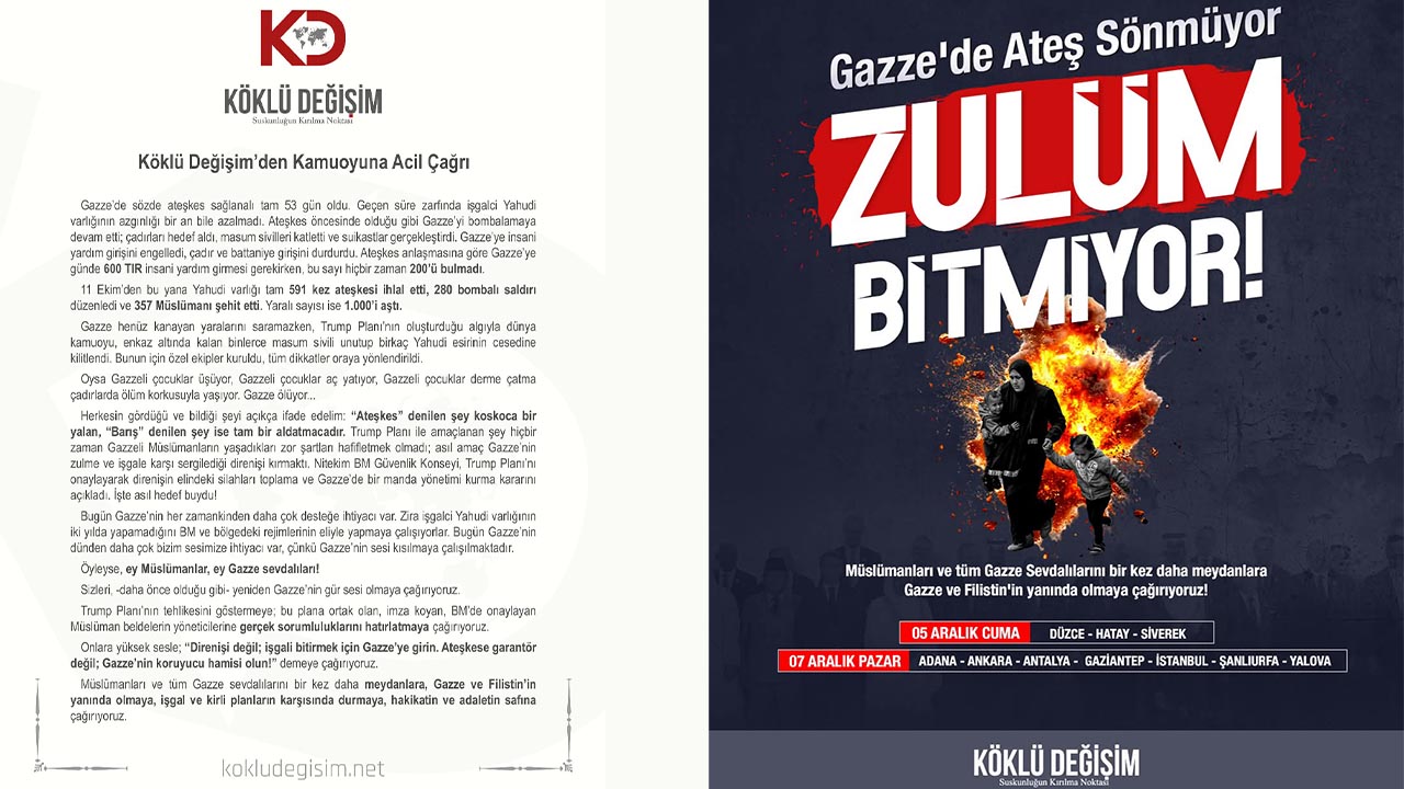 Yalova Koklu Degisim Dergi Gazze Israil Saldirilar Cagri (2)