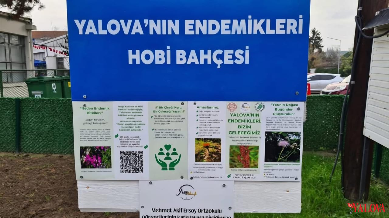 Yalova Mehmet Akif Ersoy Ortaokul Endemik Bitki Bahce Proje Kurumlar Tesekkur (4)