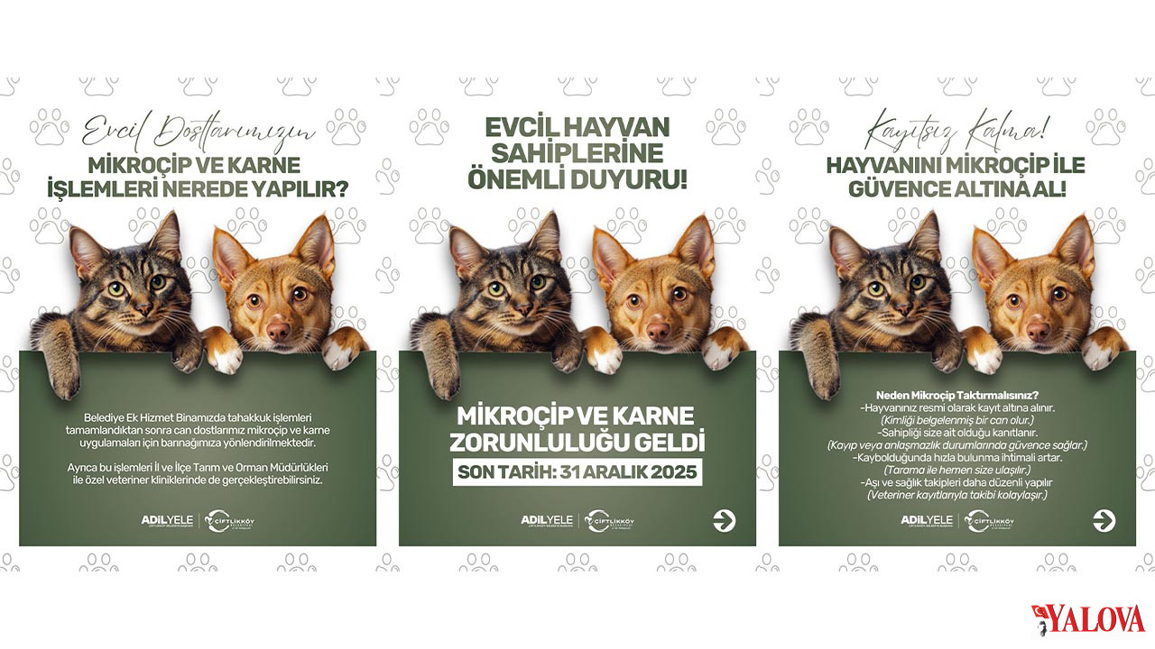 Yiğittürk’ten Evcil Hayvan Sahiplerine Çip Ve Karne Uyarısı (1)