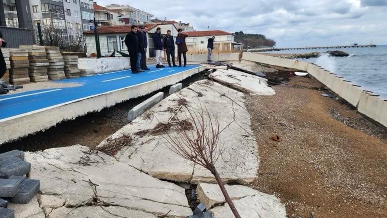 Fırtına Kocadere’de Altyapıyı Vurdu (1)