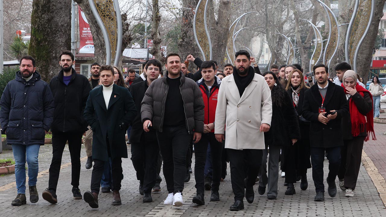 Yalova Chp Genclik Kollari Yuruyus Miting (2)