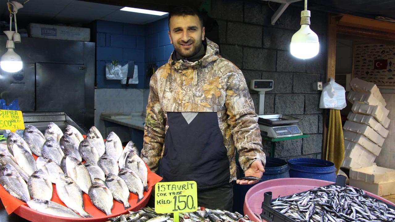 Yalova Merkez Balik Pazari Yeni Yil Ocak Ayi Sezon Fiyatlar Istavrit Bolluk (7)