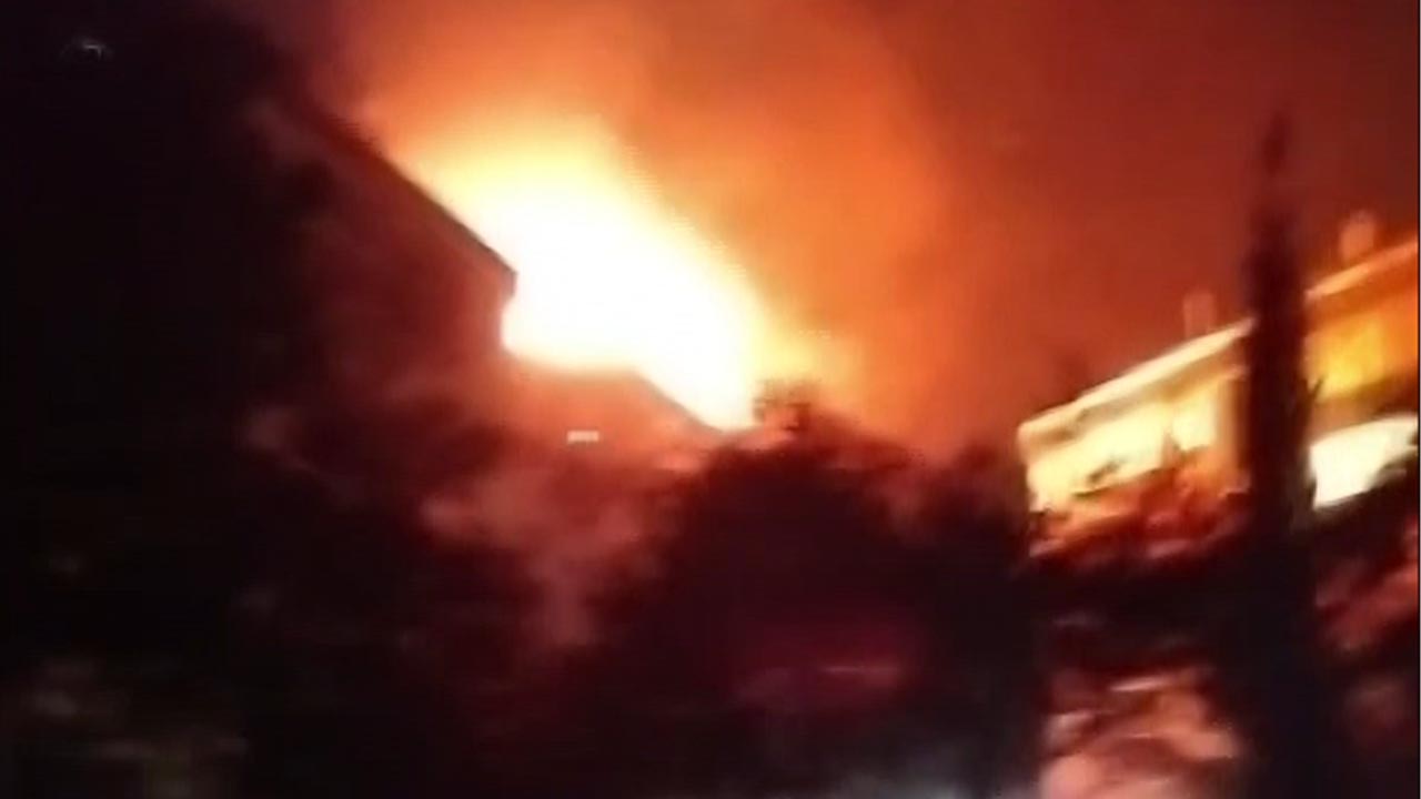 Yalova Cinarcik Bina Mangal Yangin Itfaiye Sondurme (2)