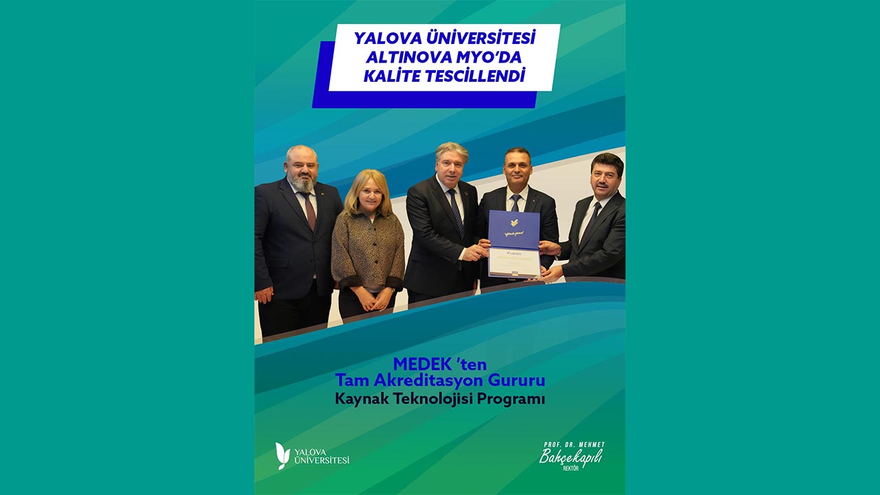 Yalova Universitesi Onlisans Programlar Akredite Basari (1)