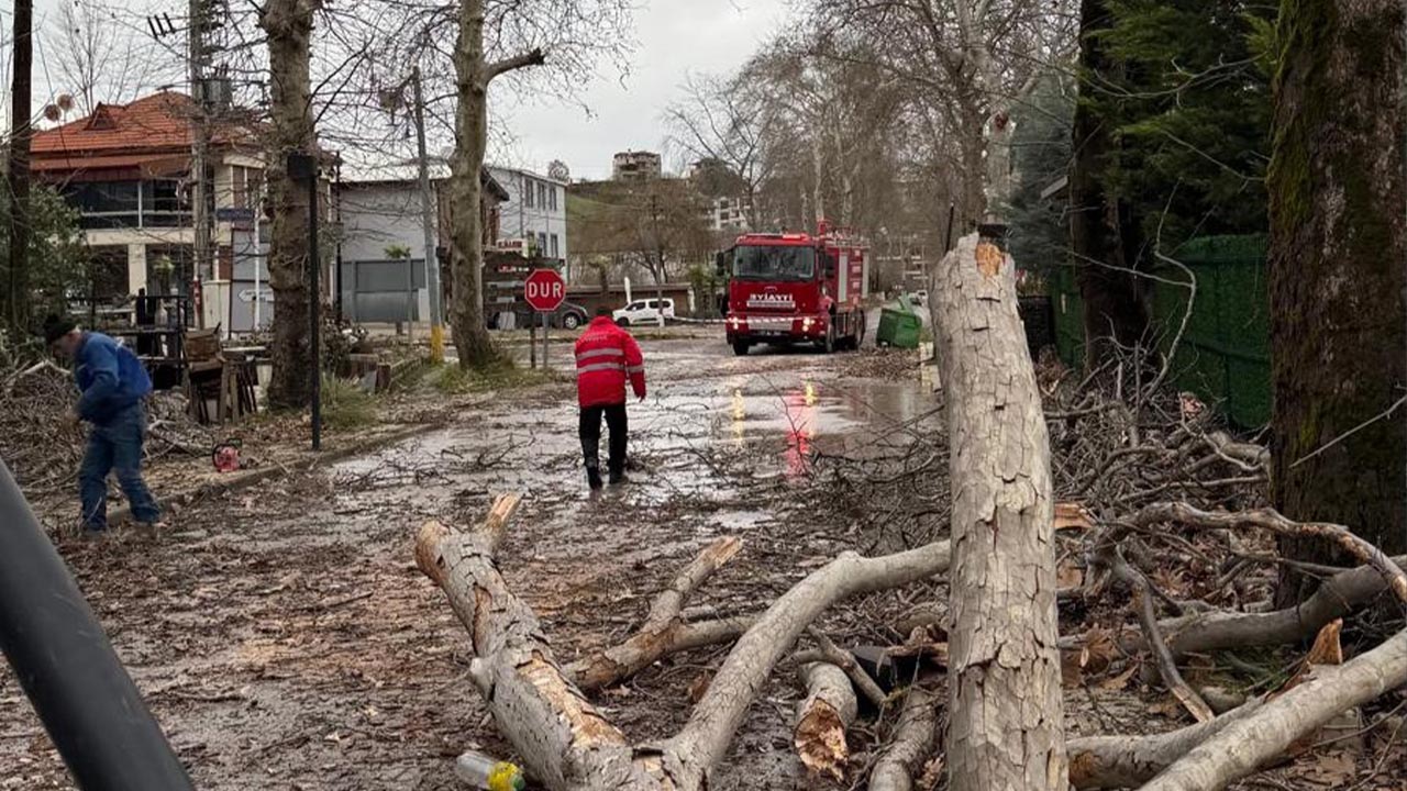 Yalova’da Fırtına Hayatı Olumsuz Etkiledi (2)